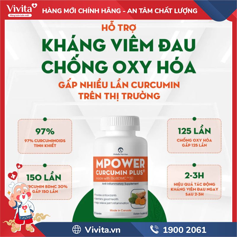 MPower Curcumin Plus có tốt không?