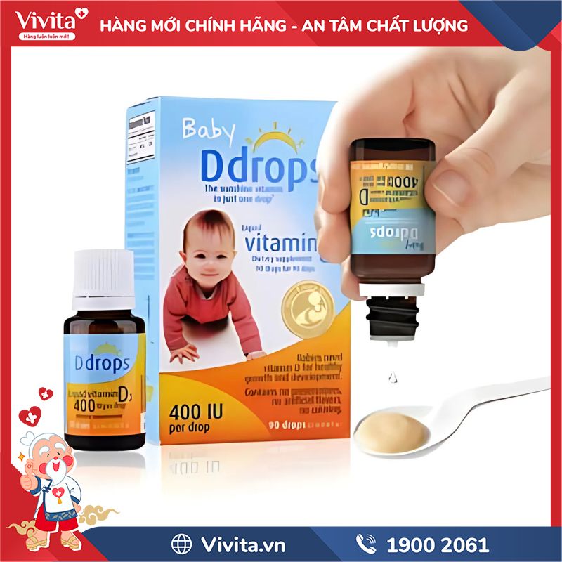 Thành phần Baby Ddrops Vitamin D3