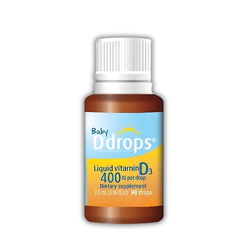 Baby Ddrops Vitamin D3 Nhỏ Giọt Hỗ Trợ Bổ Sung Vitamin D3