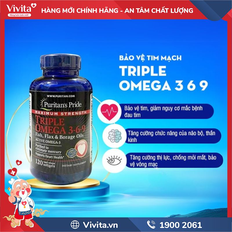 Triple Omega 3-6-9 có tốt không?