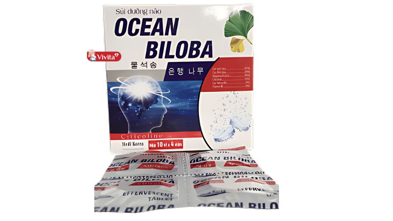 Viên sủi dưỡng não Ocean Biloba