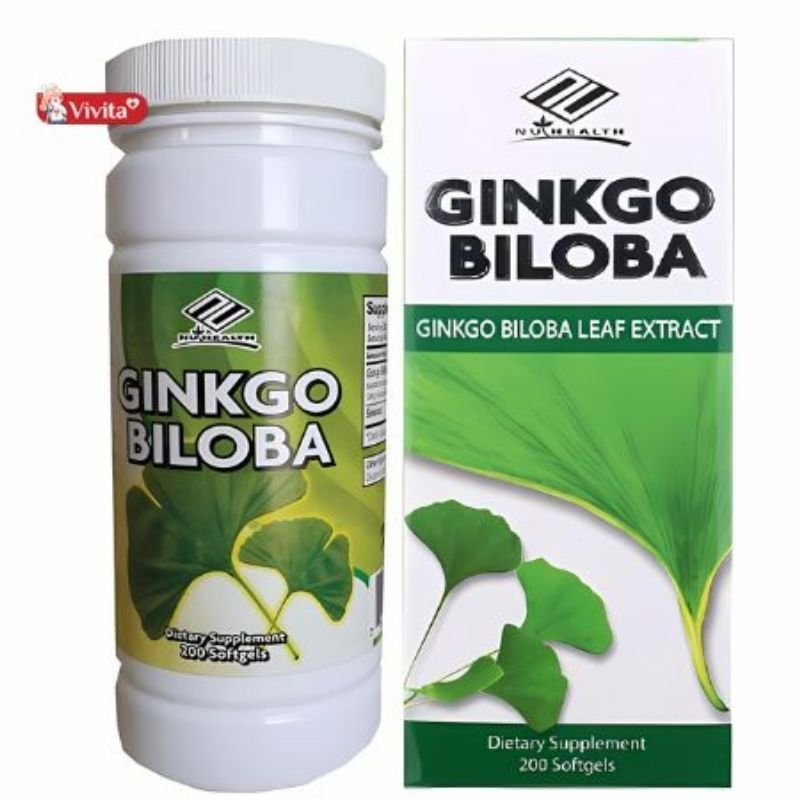 Viên uống bổ não Ginkgo Biloba Polvita