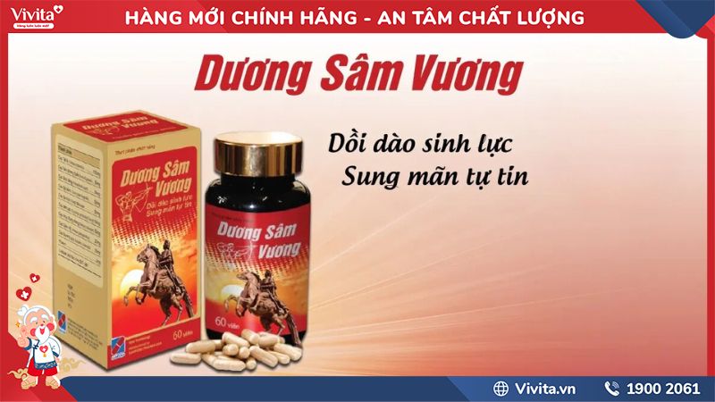 Công dụng của Dương Sâm Vương Extra