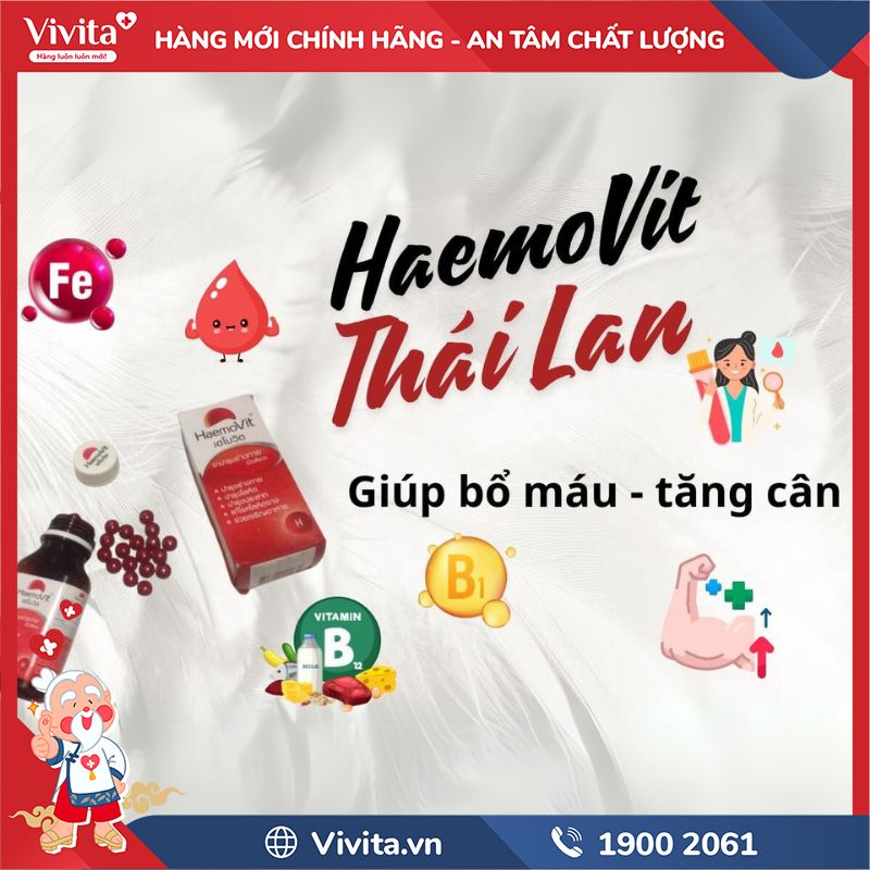 Công dụng của Haemovit