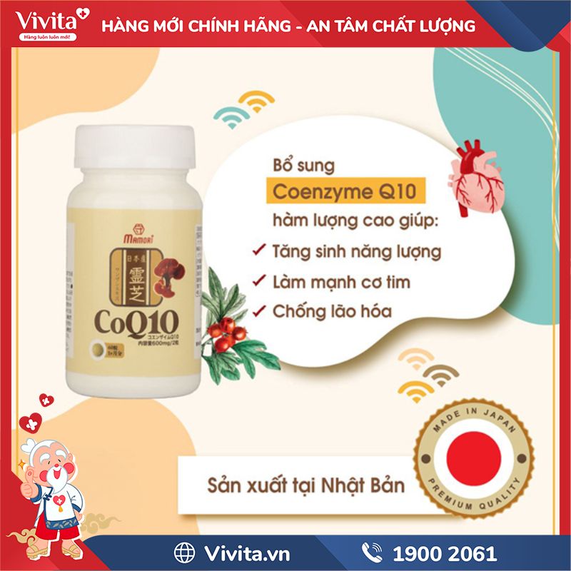 Công dụng của Mamori CoQ10