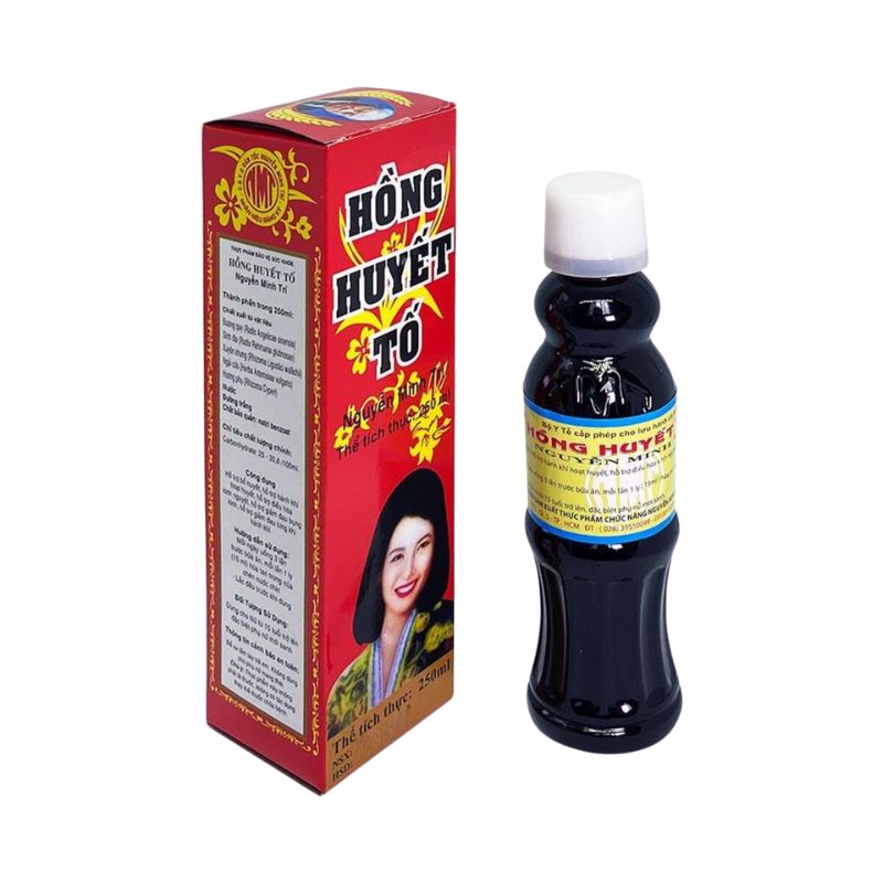 Hồng Huyết Tố Dung Dịch Hỗ Trợ Điều Hòa Kinh Nguyệt  (Chai 250ml)