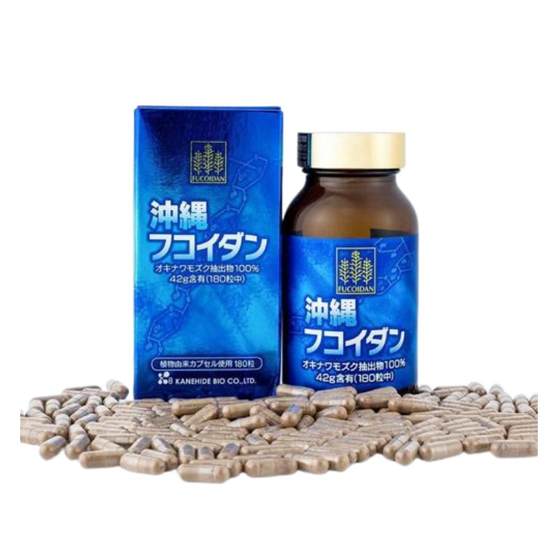 Fucoidan Okinawa Mozuku Nhật Bản Viên Uống Hỗ Trợ Điều Trị Ung Thư (Hộp 60 viên)