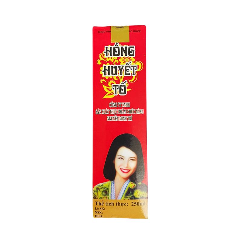 Hồng Huyết Tố Dung Dịch Hỗ Trợ Điều Hòa Kinh Nguyệt  (Chai 250ml)