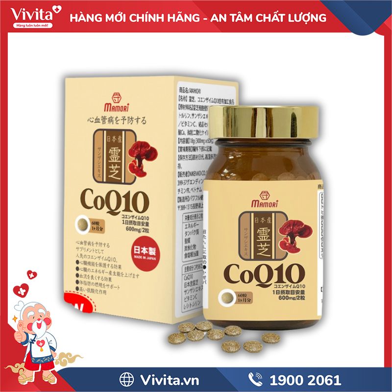 Mamori CoQ10 có tốt không