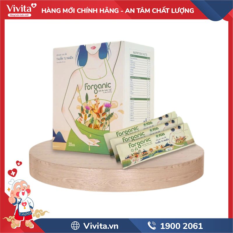 Sữa hạt bữa ăn thay thế Forganic chính hãng