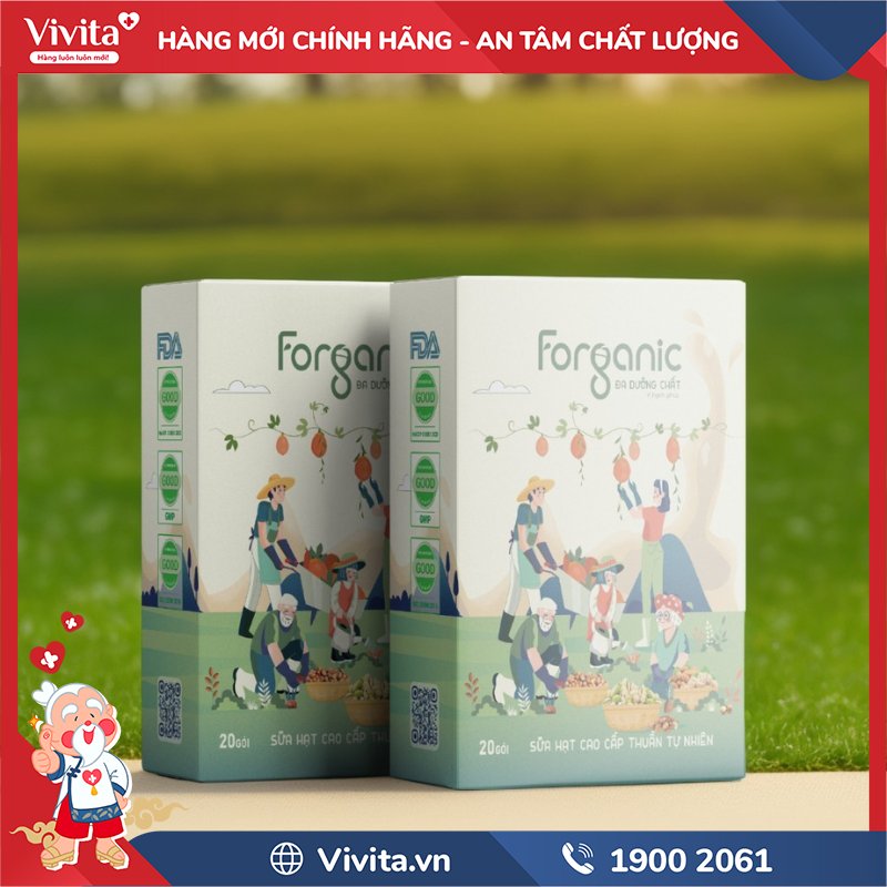 Sữa hạt đa dưỡng chất Forganic chính hãng