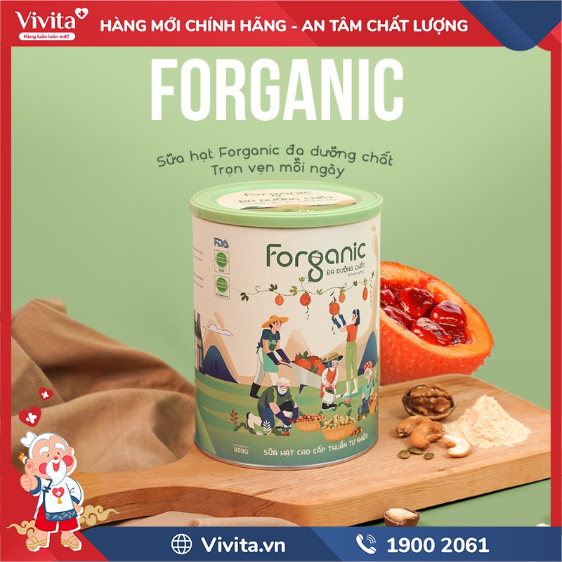 Sữa Hạt Đa Dưỡng Chất Forganic 