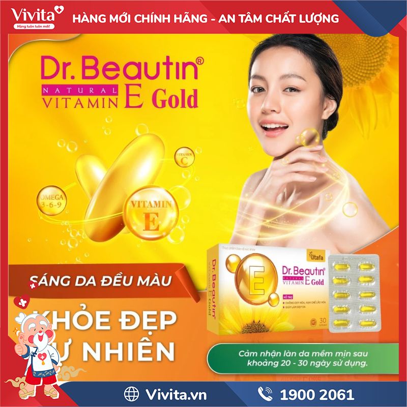 Thành phần Dr. Beautin-Natural Vitamin E Gold 