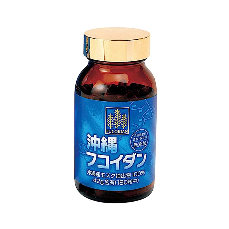 Fucoidan Okinawa Mozuku Nhật Bản Viên Uống Hỗ Trợ Điều Trị Ung Thư (Hộp 60 viên)