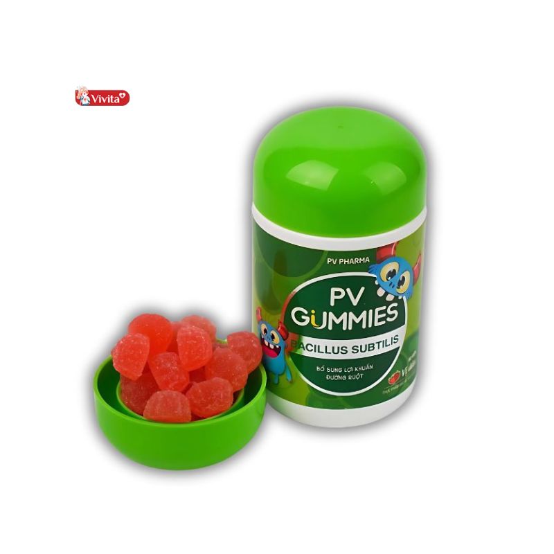 PV Gummies Bacillus Subtilis lợi khuẩn