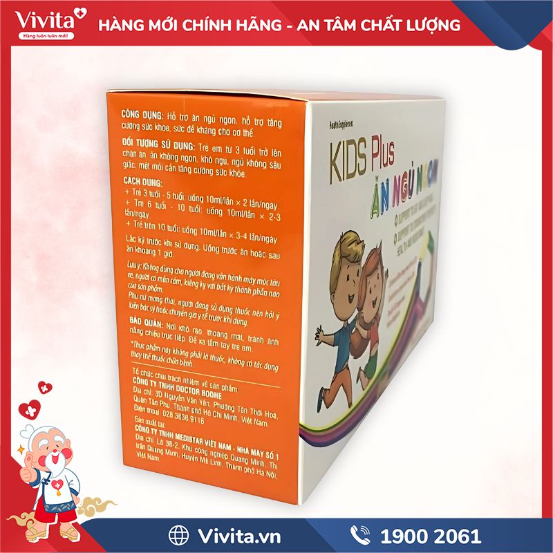 Cách dùng Kids Plus Ăn Ngủ Ngon