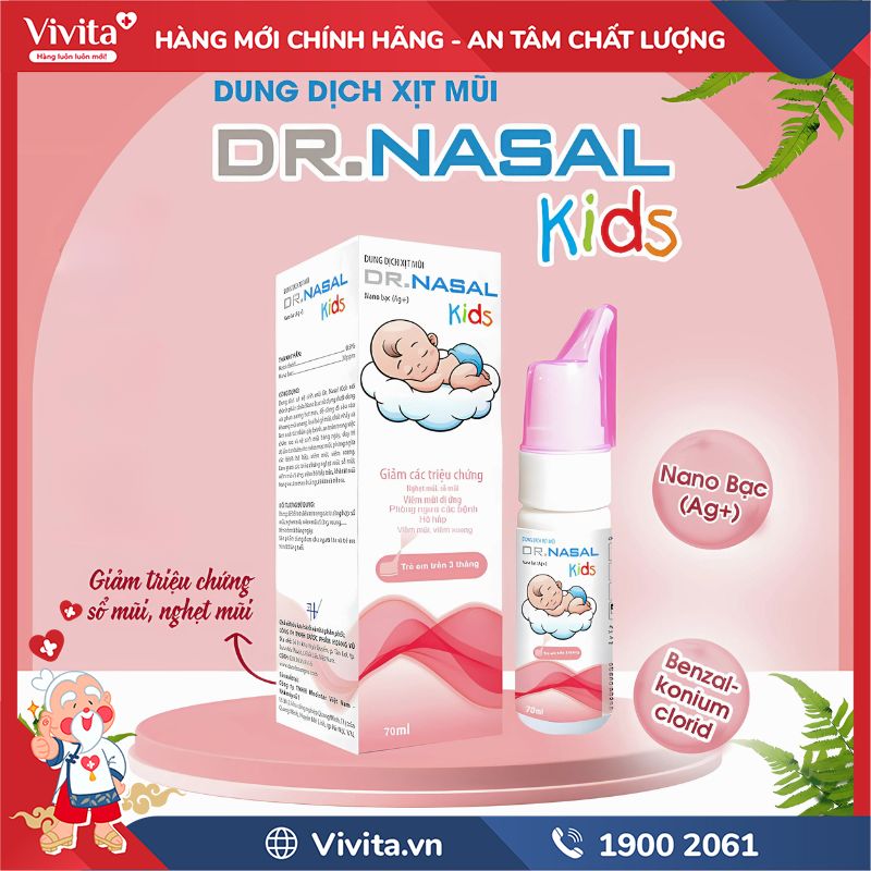 Công dụng Dr.Nasal Kids