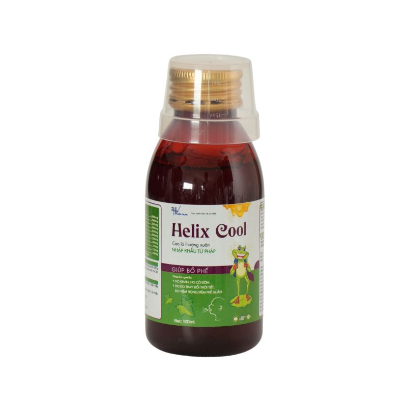 Helix COOL Siro Hỗ Trợ Bổ Phế, Giảm Ho (Chai 100ml)