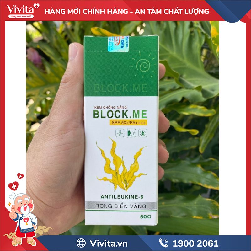 Kem Chống Nắng 3 Trong 1 Block.me có tốt không