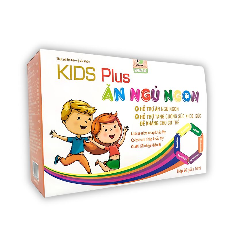 Kids Plus Ăn Ngủ Ngon Siro Hỗ Trợ Ăn Ngon, Ngủ Ngon