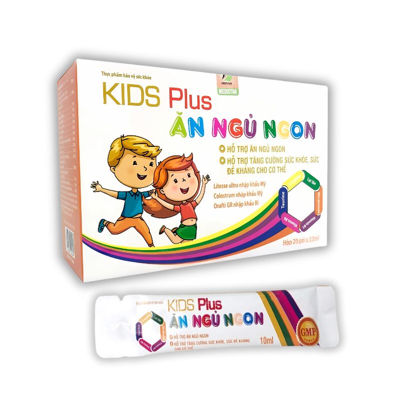 Kids Plus Ăn Ngủ Ngon Siro Hỗ Trợ Ăn Ngon, Ngủ Ngon