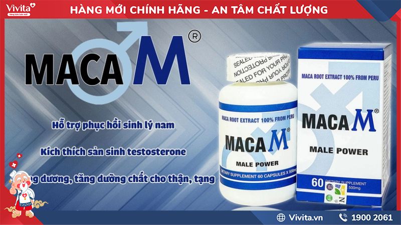 Maca M Male Power có tốt không? 