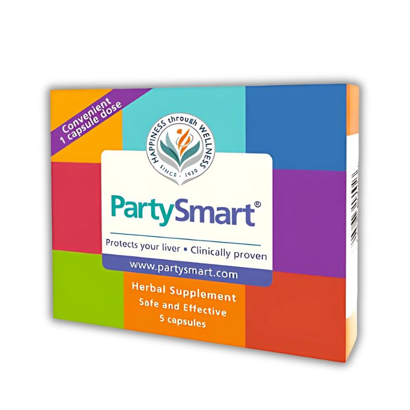 PartySmart Viên Nhai Hỗ Trợ Giải Rượu