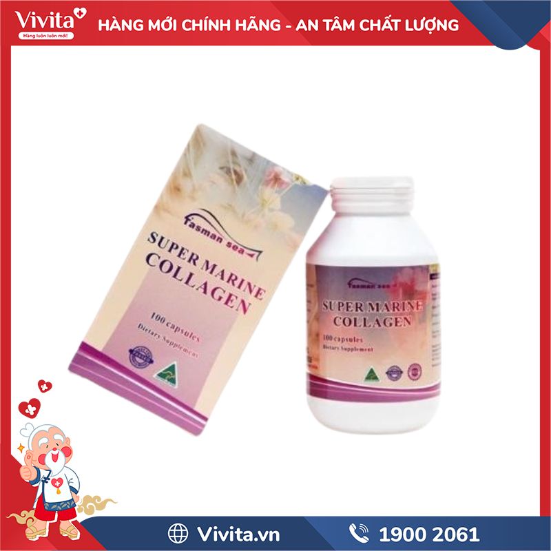 Super Marine Collagen 5 in 1 chính hãng