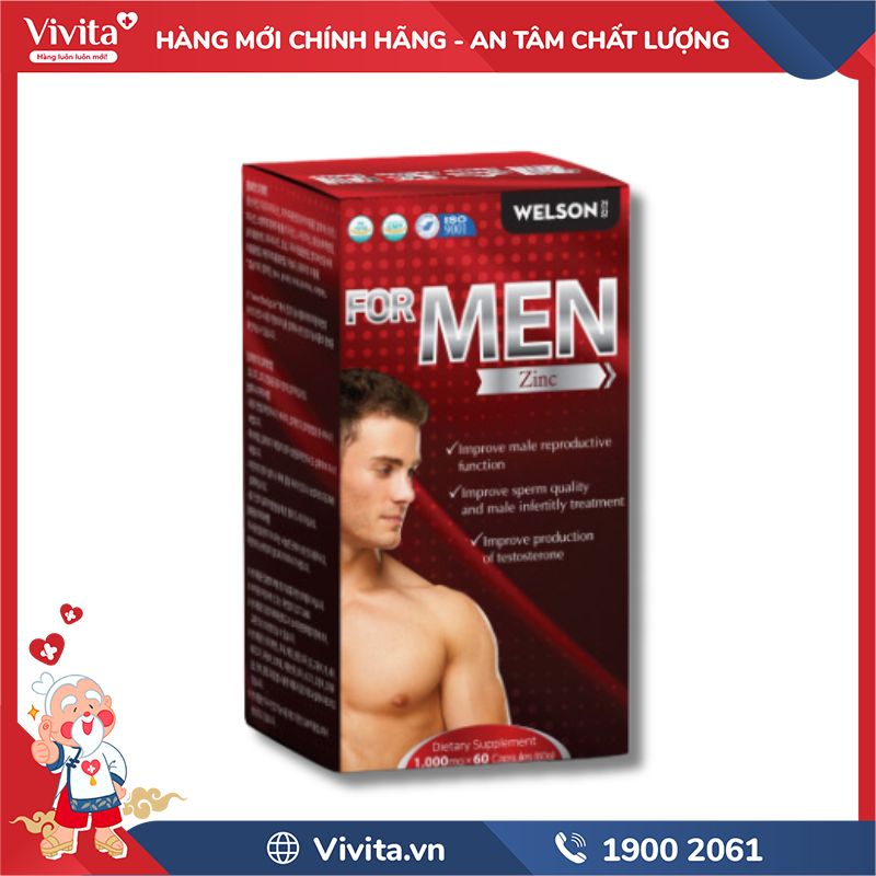 Thành phần của Welson For Men