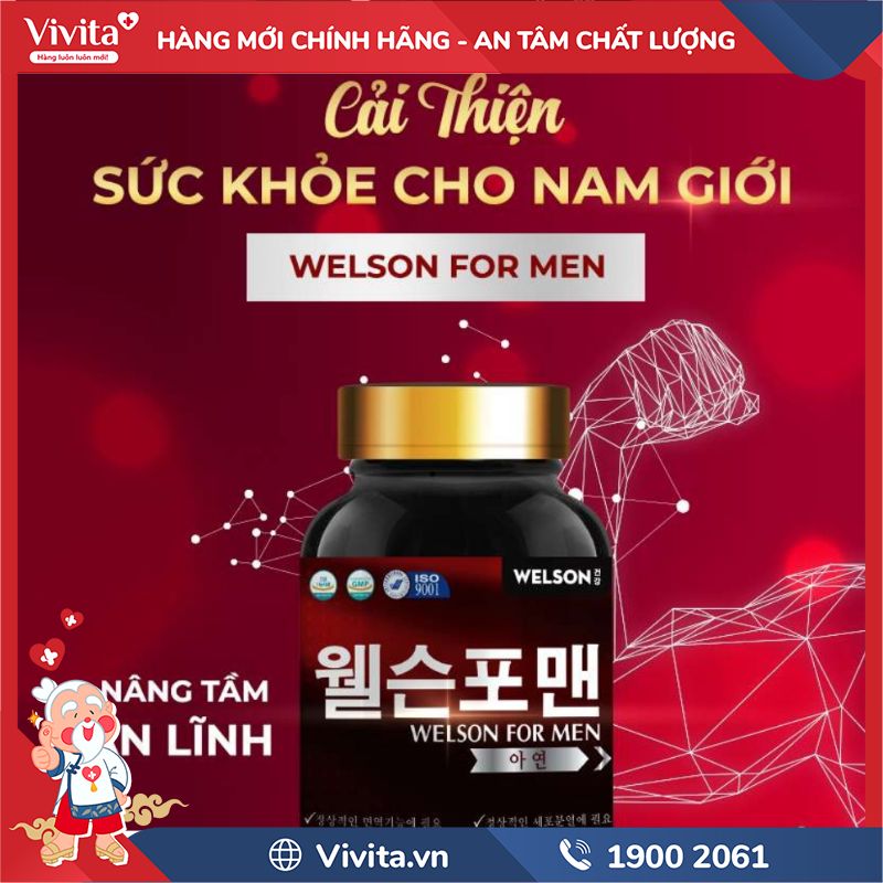 Welson For Men có tốt không