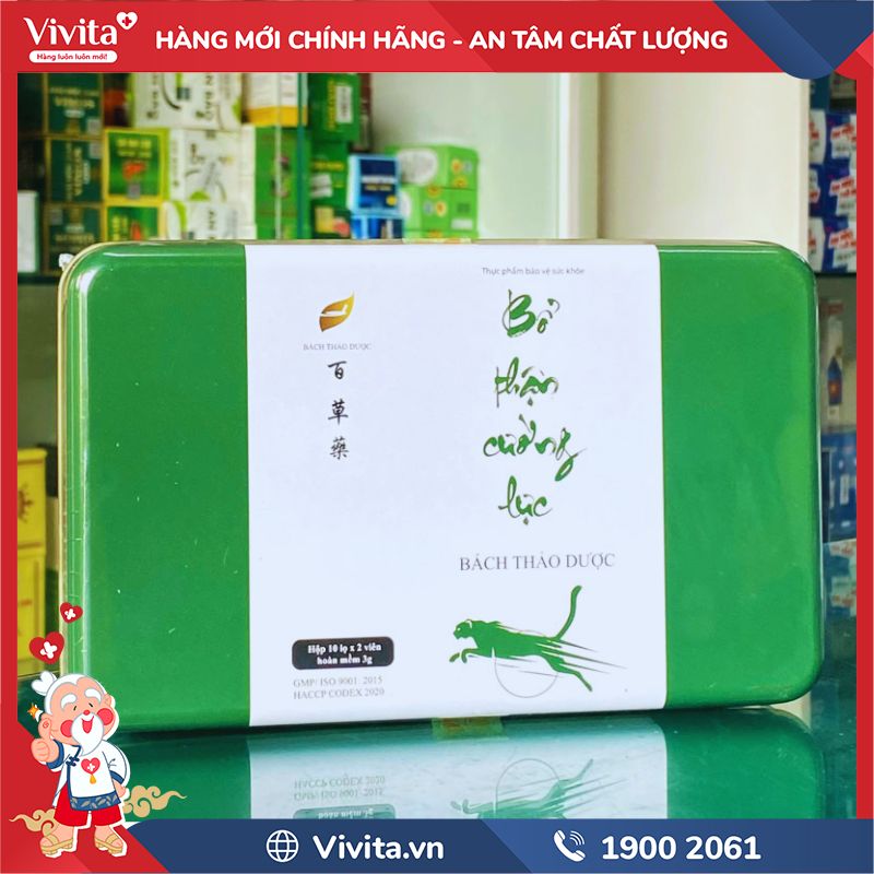 Bổ Thận Cường Lực Bách Thảo Dược chính hãng