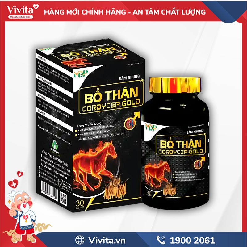 Công dụng Cordycep Gold