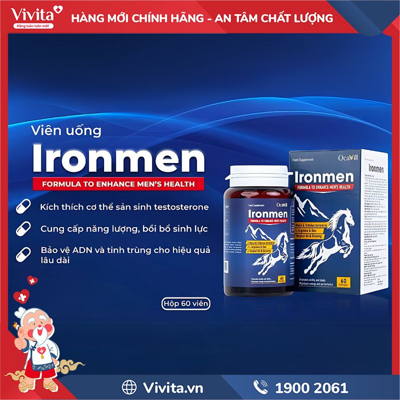 Công dụng Ironmen Ocavill