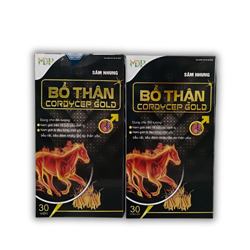 Cordycep Gold Viên Uống Hỗ Trợ Tăng Cường Chức Năng Sinh Lý Nam (Hộp 1 lọ x 30 viên)