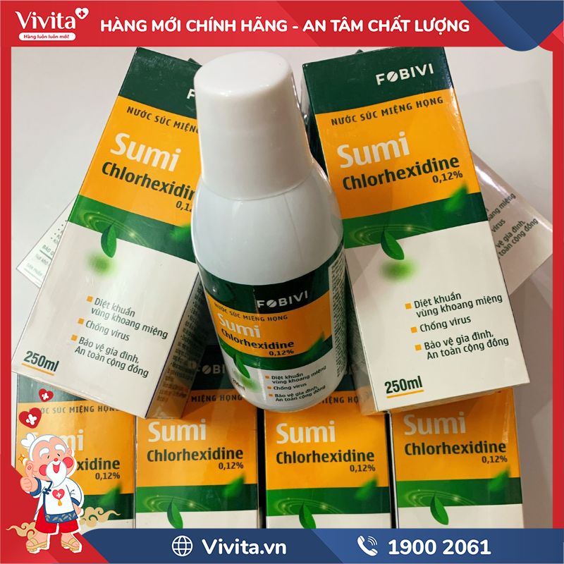 Nước súc họng Sumi chính hãng