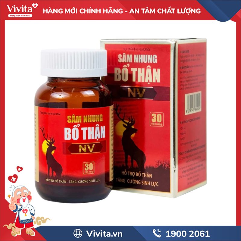 Sâm Nhung Bổ Thận NV