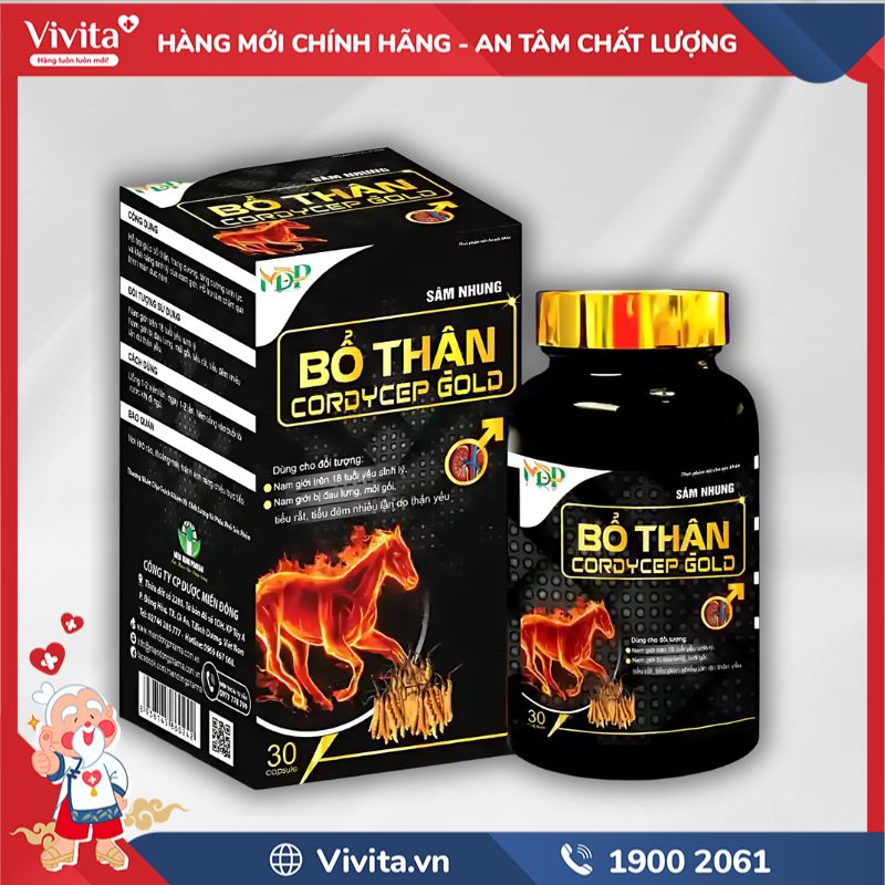 Thành phần Cordycep Gold