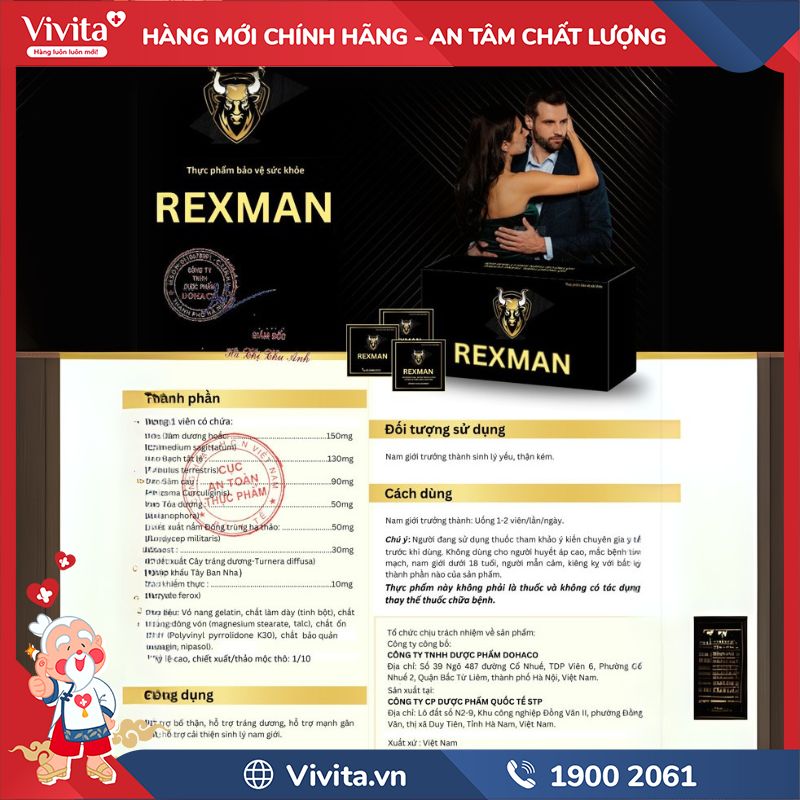 Thành phần Rexman