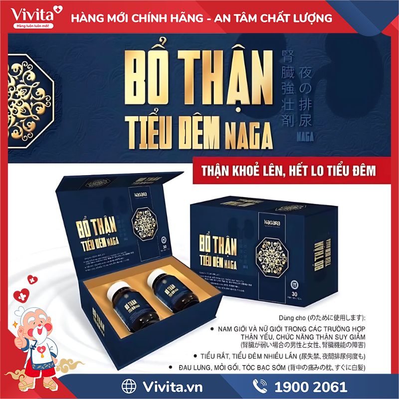 Viên Bổ Thận Tiểu Đêm Naga có tốt không?