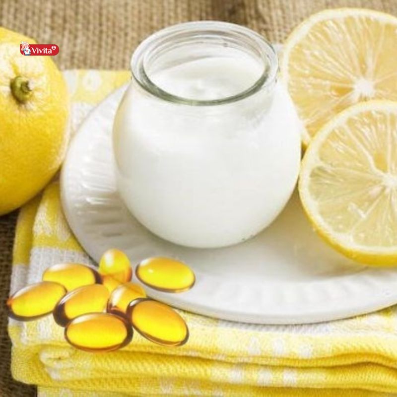 vitamin E kết hợp sữa chua