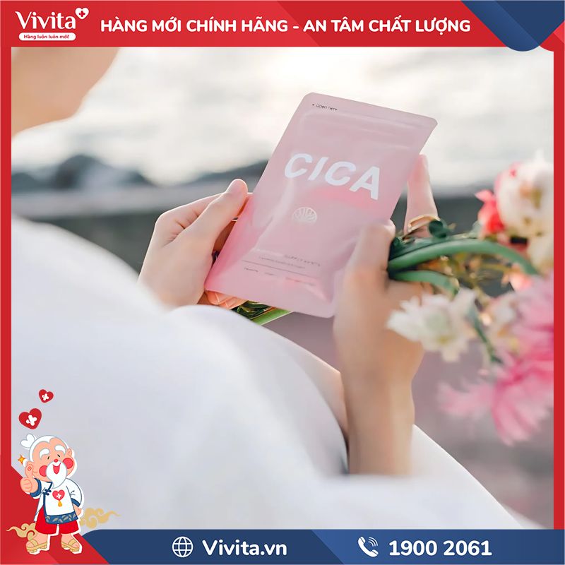 Cách dùng Seedcoms Viên Uống Đẹp Da Chiết Xuất Rau Má Cica