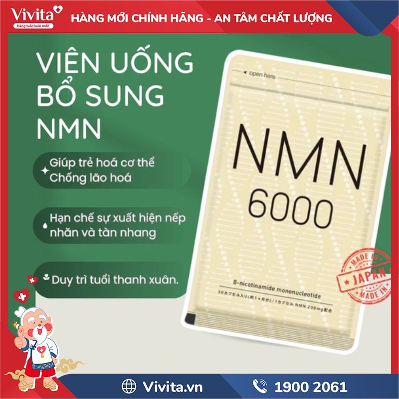 Công dụng của NMN 6000