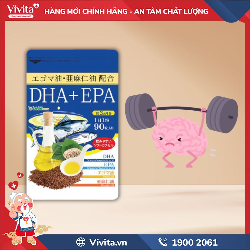 Công dụng Seedcoms Viên Uống Bổ Sung DHA + EPA