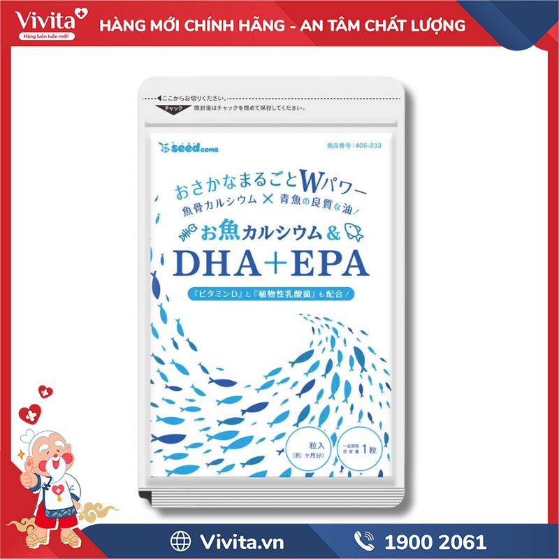 Seedcoms Canxi, DHA + EPA