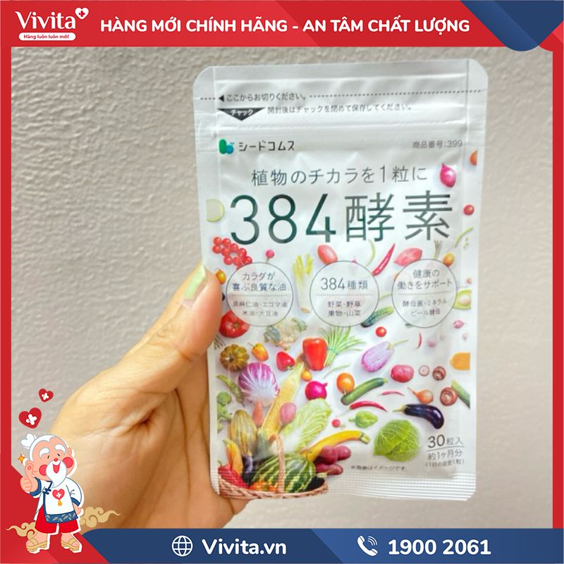 Seedcoms Viên Uống Bổ Sung 384 Loại Enzyme giá bao nhiêu