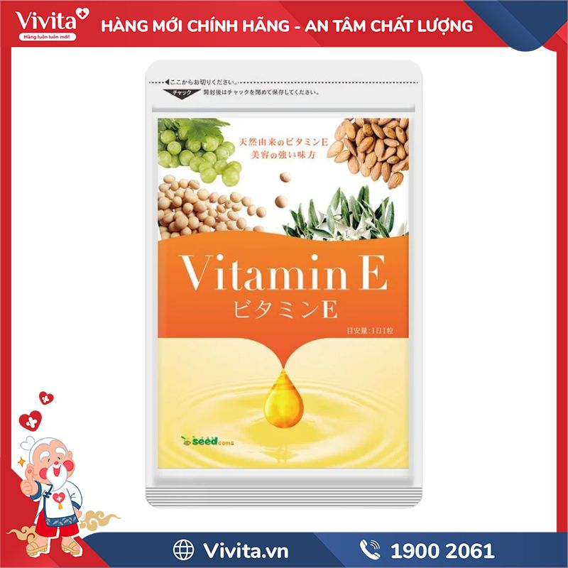 Seedcoms Viên Uống Bổ Sung Vitamin E