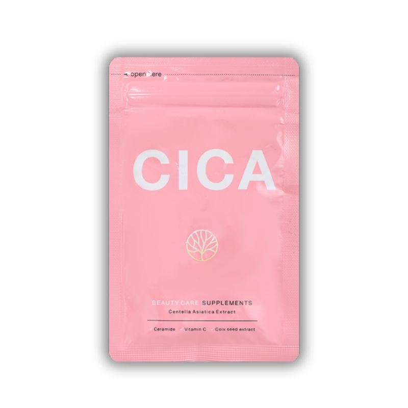 Seedcoms Viên Uống Đẹp Da Chiết Xuất Rau Má Cica Nhật Bản Viên Uống Hỗ Trợ Đẹp Da (Gói 30 viên)