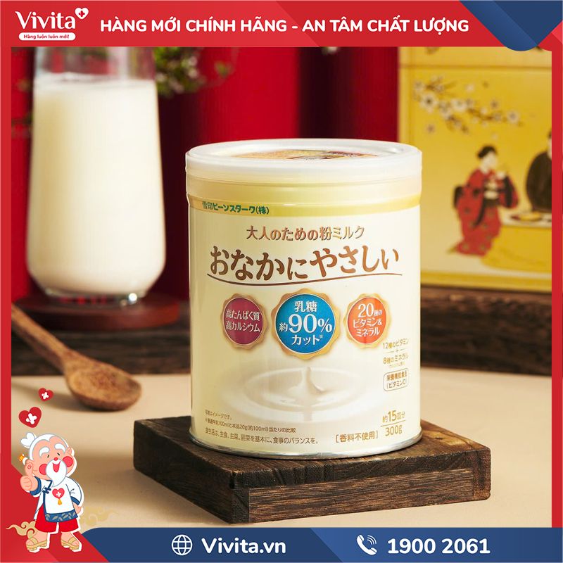 Sữa Onaka Ni Yasashi chính hãng