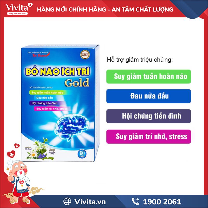 Cách dùng Bổ Não Ích Trí Gold
