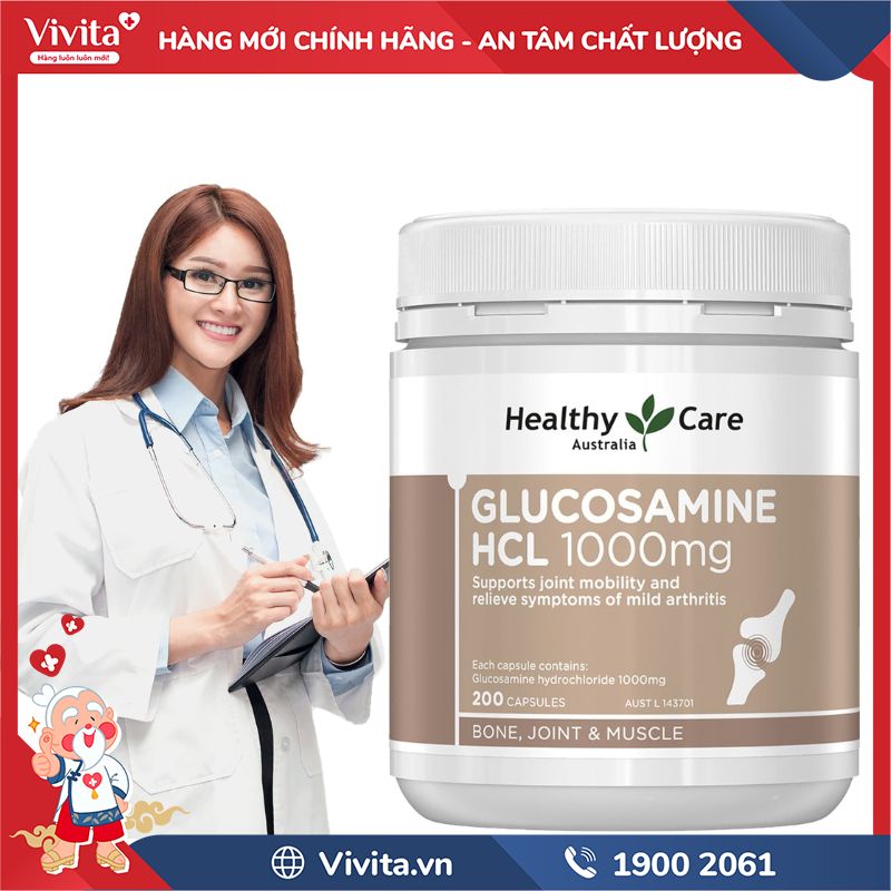 Cách dùng Glucosamine HCL 1500mg